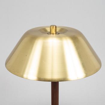 A brass table lamp from Falkenbergs belysning, second half of the 20th century.