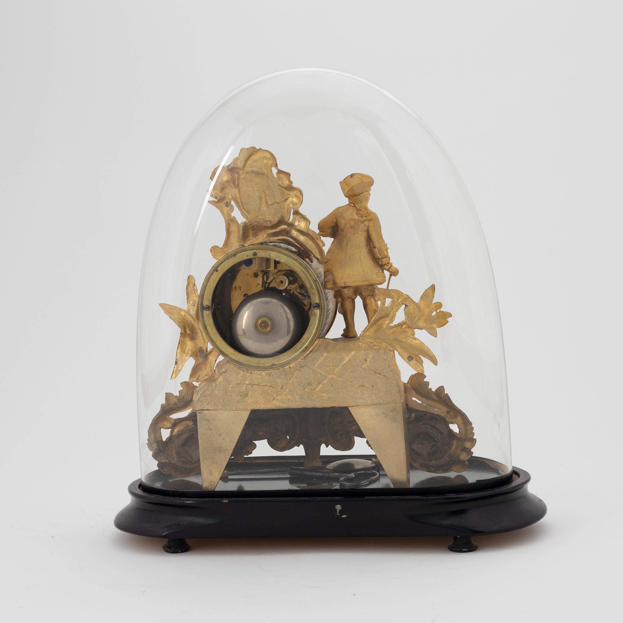 Bordspendyl, Nyrokoko, 1800-talets andra hälft.