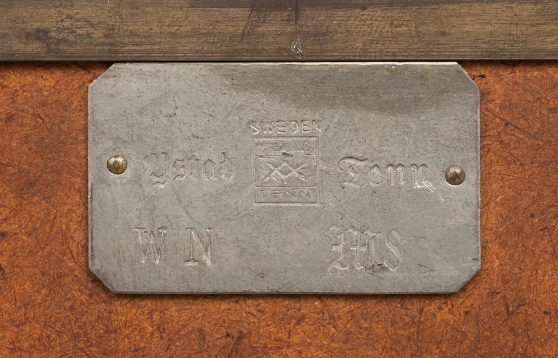 SWEDISH GRACE, spegel, Ystad Metall 1938.