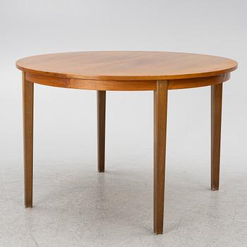 Carl-Evert Ekström, dining table with four chairs, AB Johansson & söner, Hyssna. Mid-20th century.