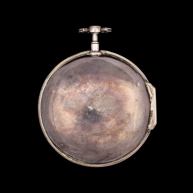 FICKUR, silver, Carl Erik Orbin, Stockholm, (verksam ca 1774-1799/1810), nr 273.