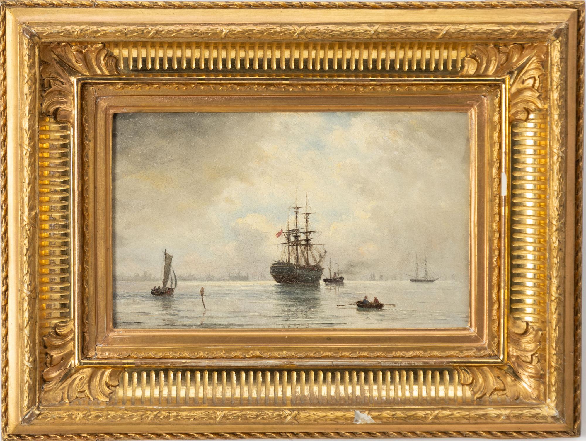 Carl Gabriel Adelsköld, Fartyg till havs.