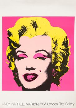 ANDY WARHOL, after, exhibition poster,  1987.