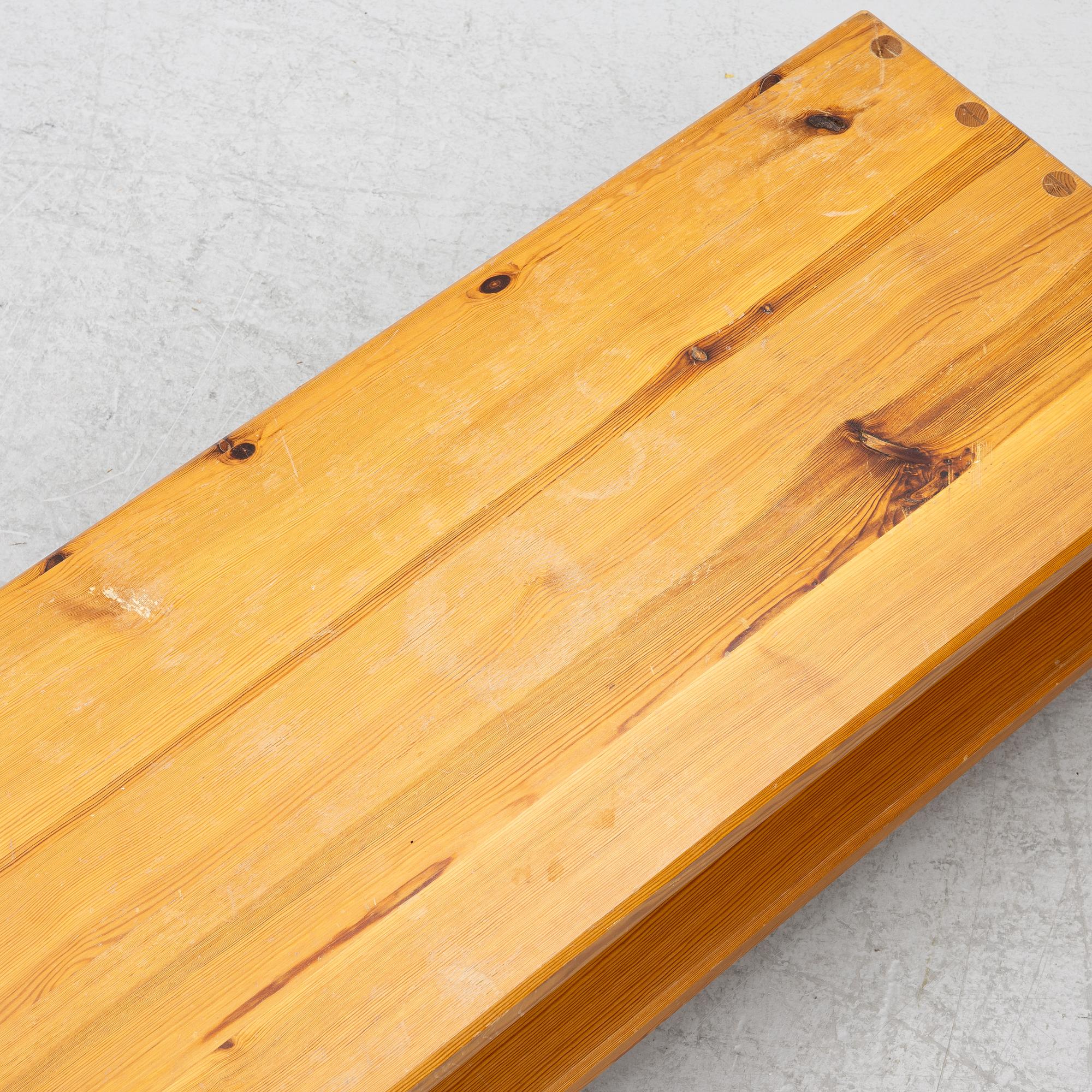 Christer Larsson, a bench, Sven Larsson Möbelshop, 1970.