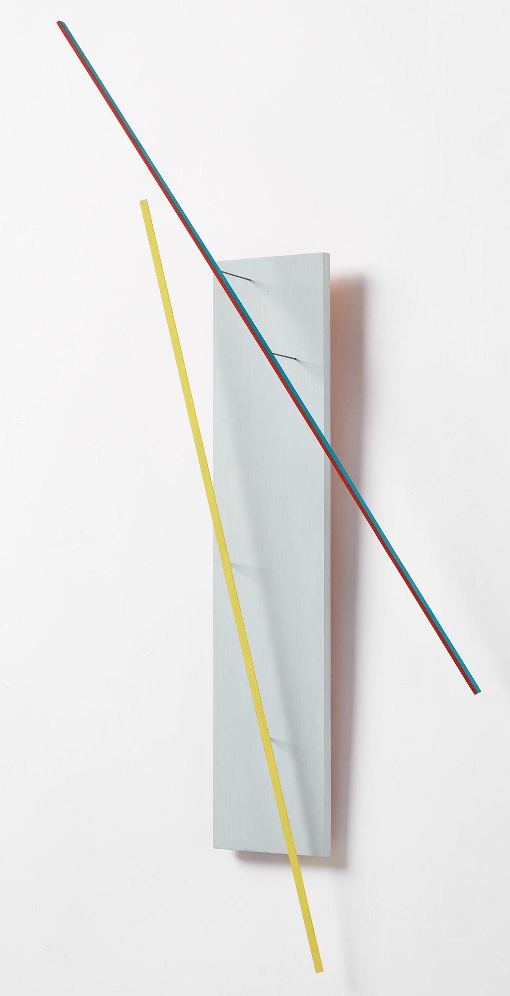 Axel Knipschild, blandteknik/väggobjekt. Signerad och daterad 1976 a tergo.