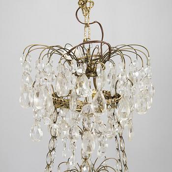 An early 20th century chandelier.