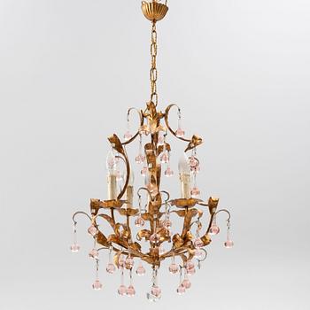 A chandelier, probably Italy, mid-20th Century.