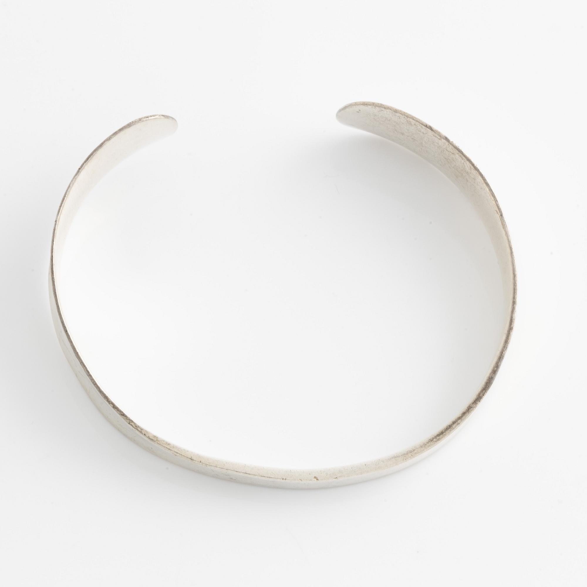 A Borgila silver bracelet.