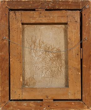 OKÄND KONSTNÄR, olja på duk, osignerad, 1800-tal.