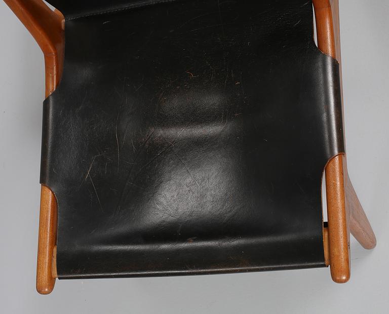 FÅTÖLJ, "Vilstol 204", Östen Kristiansson, Vittsjö Möbelfabrik. 1950-tal.