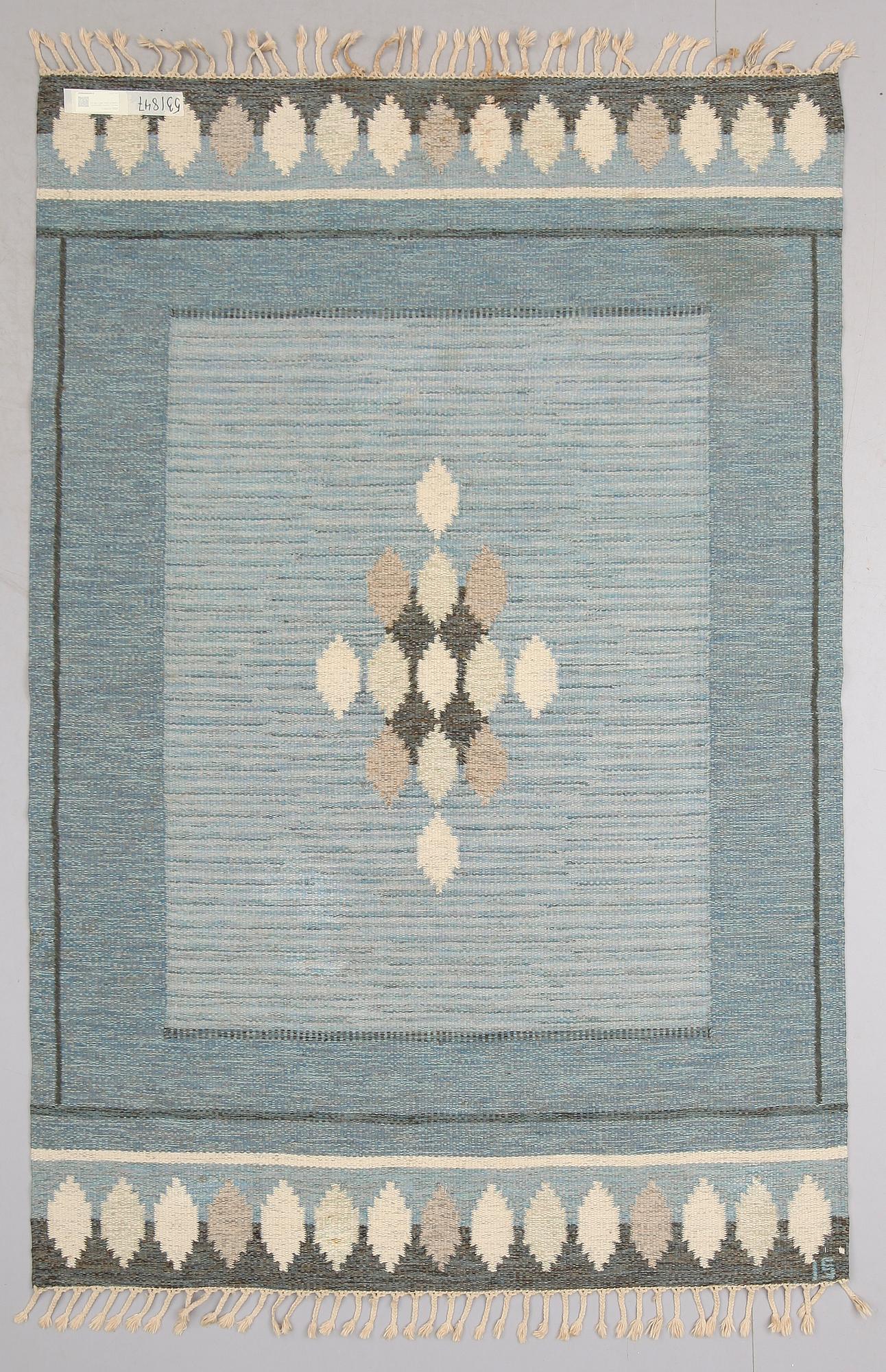 MATTA, rölakan, signerad IS, Ingegerd Silow. 260 x 165 cm.
