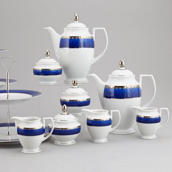 A Sigvard Bernadotte  service, Millenium design, 2000. (175 porcelain pieces and 96 cutlery pieces).