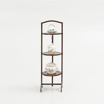 Traveling container, 3 pieces, porcelain, China, 18th/19th century.