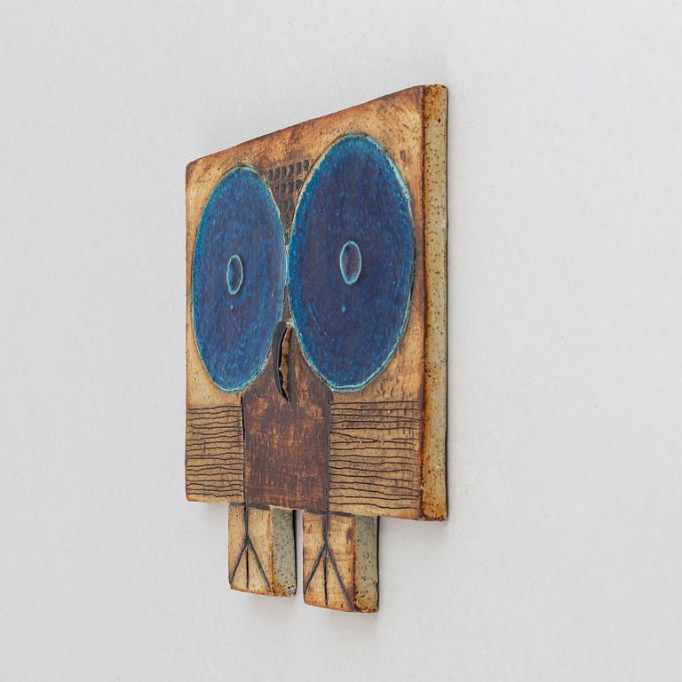 Inger Persson, an earthenware wall relief, Rörstrand Atelje,