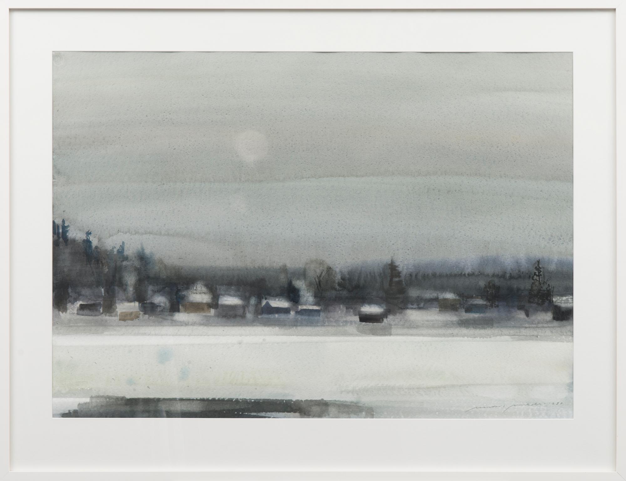 NANDOR MIKOLA, blandteknik, signerad och daterad 1988.