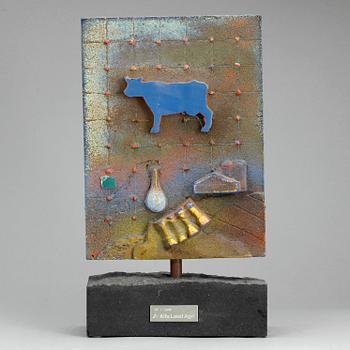 SKULPTUR, glas, Bertil Vallien, Kosta Boda edition, -92.