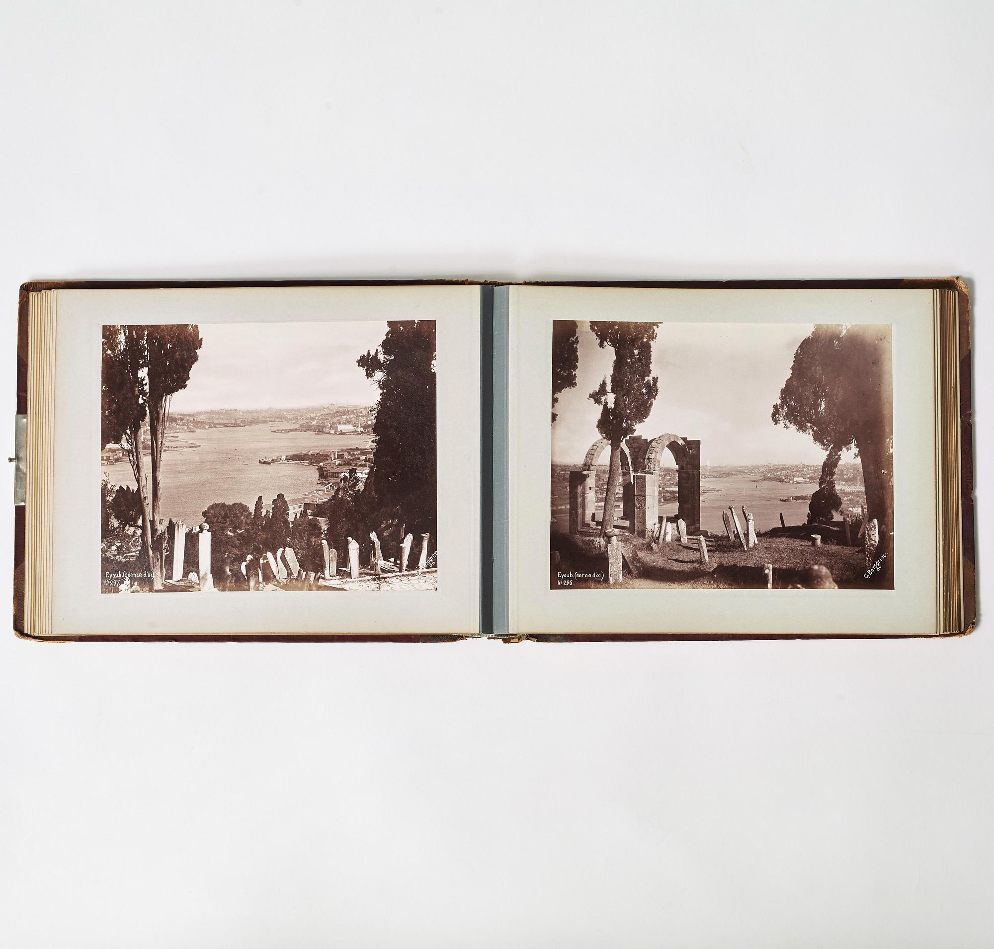 GUILLIAUME GUSTAVE BERGGREN (1835-1920), 47 albumen prints, Constantinople et Athènes.
