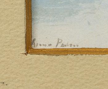 Anna Palm de Rosa, Skärgårdslandskap.