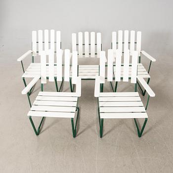 Arthur Lindqvist, trädgårdsgrupp 6 dlr, modell 9A och modell 2A, Grythyttan 1900-tal.