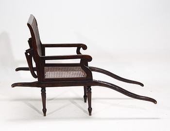 BÄRSTOL, 1800/1900-tal. Brickmärkt CieGle du Meuble, Bryssel.