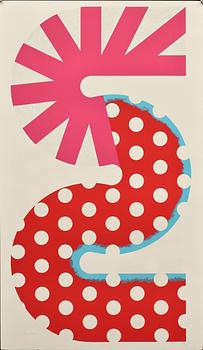 KUMI SUGAI, färglitografier, 2 st. Sign o numr 62 resp 79/100.