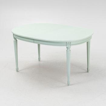 Matsalgrupp, bord och stolar, 1900-talets slut.