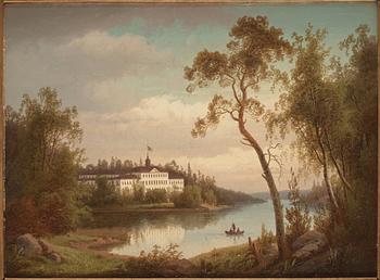 Carl Abraham Rothstén, The castle of Ulriksdal outside Stockholm.
