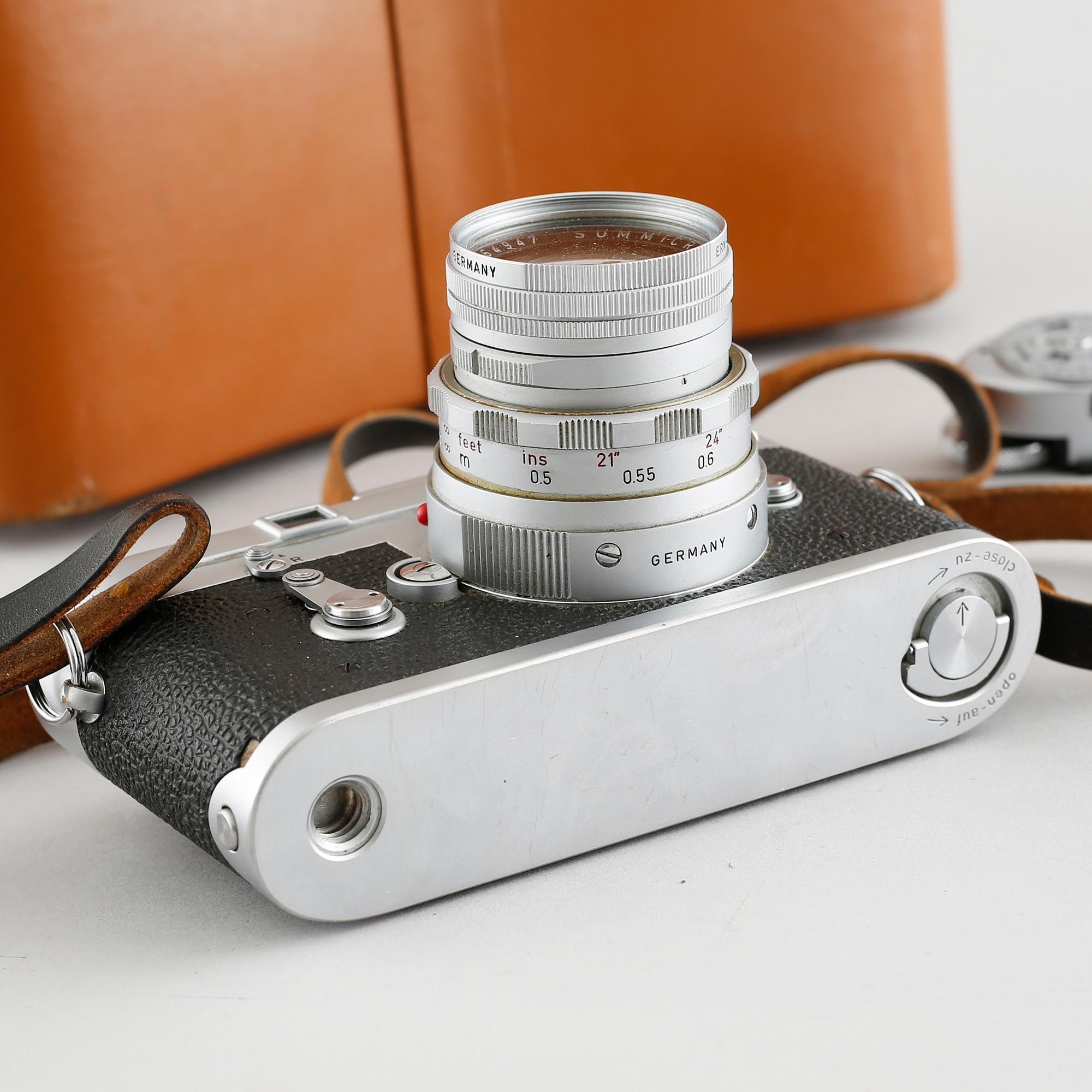 A camera, Leica M3-1009066, by Ernst Leitz, Wetzlar, Germany, 1950