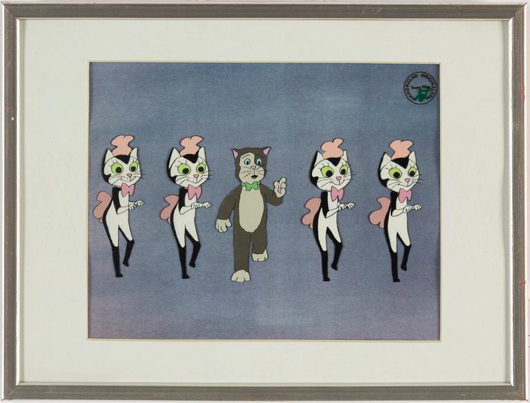 FILMCELLER, 14 stycken, original, ur "Pelle Svanslös", Team Film.