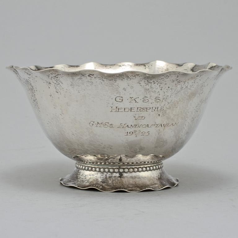 PARTI SILVER, 6 delar, bl a Johan Malmstedt, Göteborg, 1804. Tot vikt 400 g.