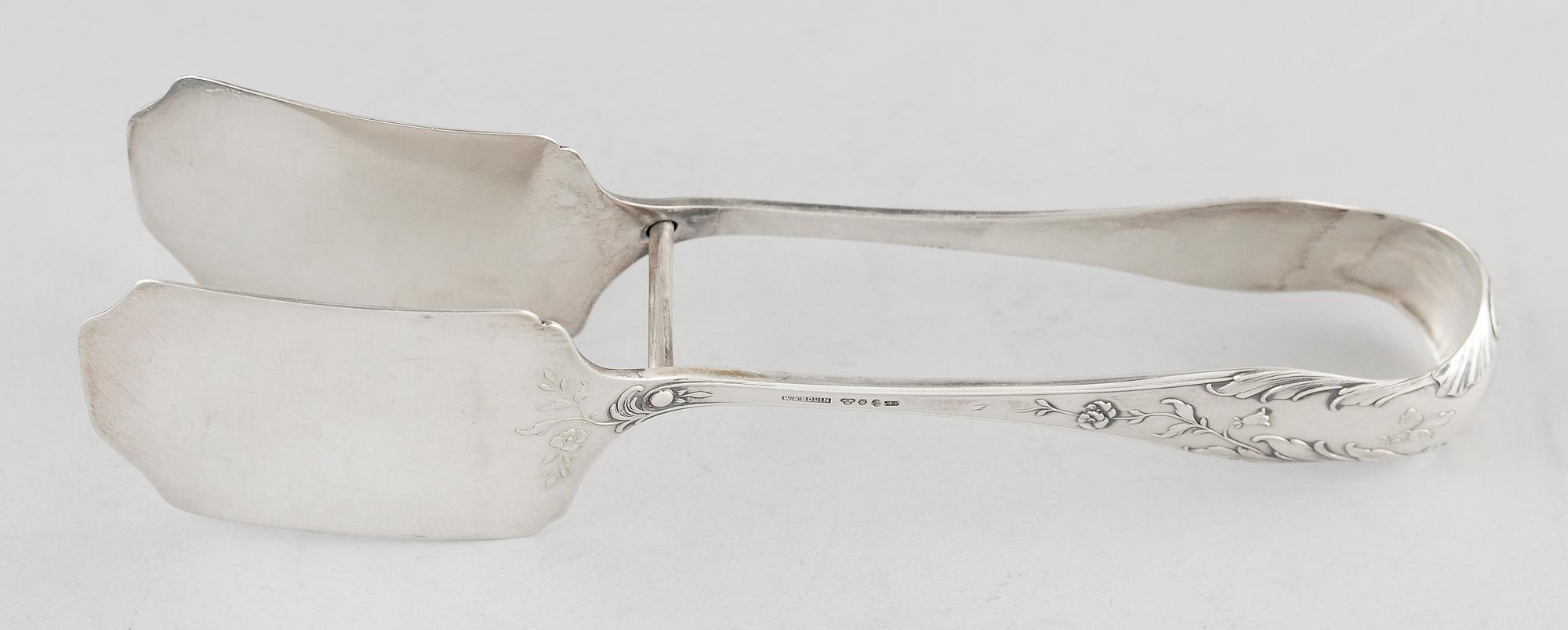 SPARRISTÅNG, silver, WA Bolin, Stockholm 1919. Vikt ca 148 g.