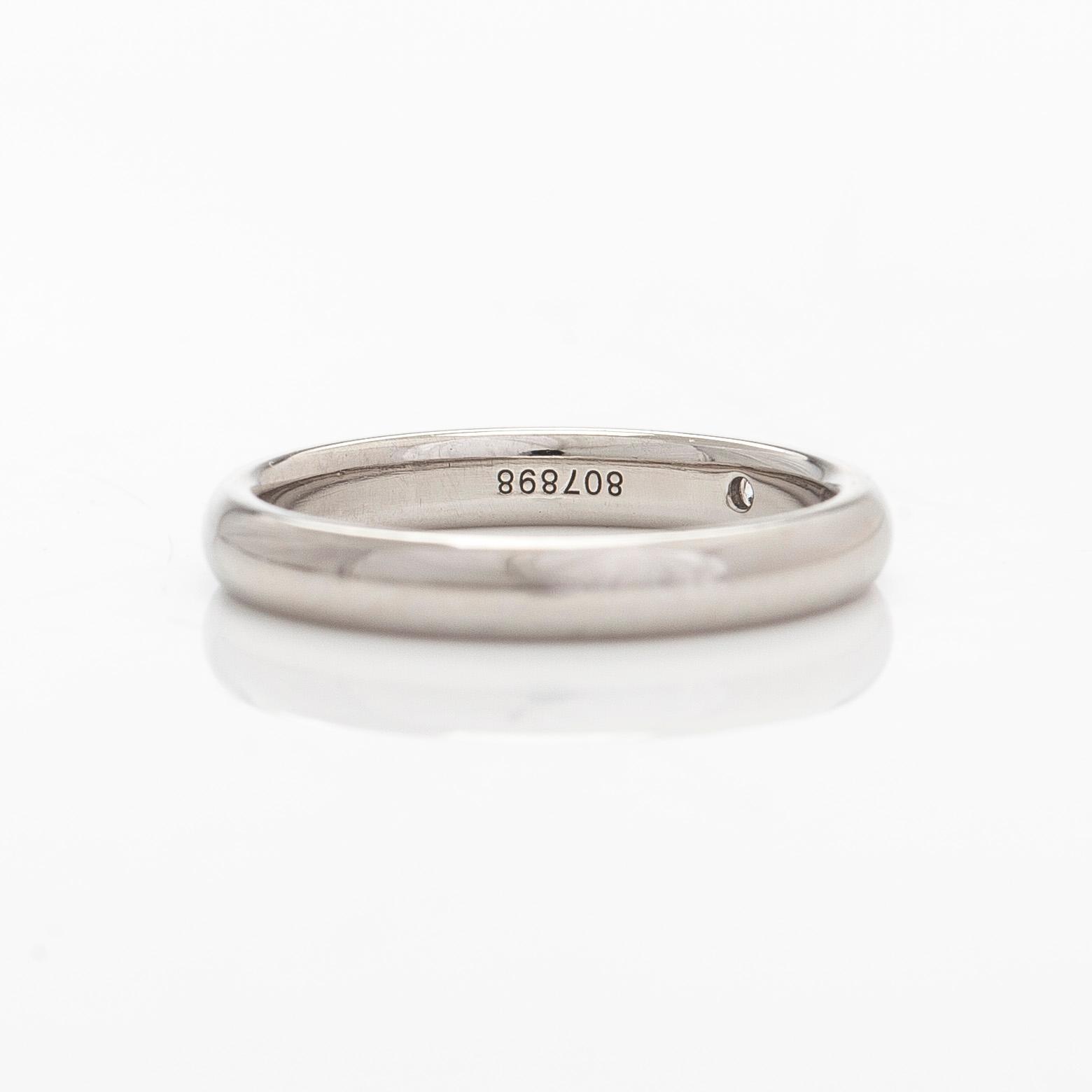 Harry Winston, ring, platina och diamant ca 0.05 ct.