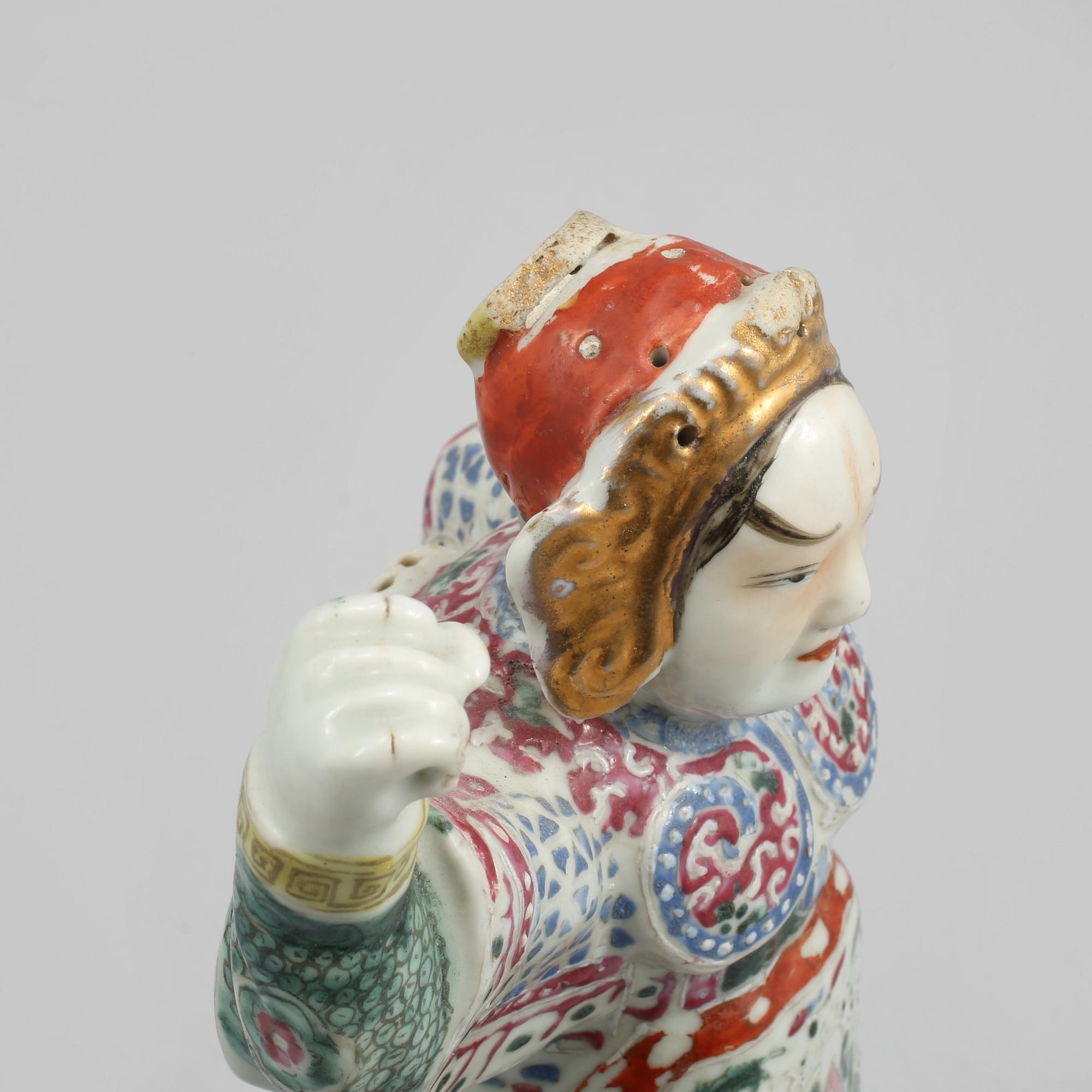FIGURIN, porslin, Kina, 1800/1900-tal.