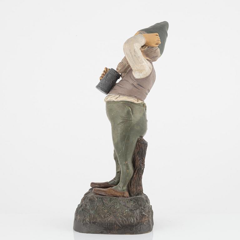 A garden gnome,  Johann Maresch, first half of the 20th Century.