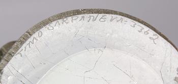VASER, 2 st, glas, "Finlandia", Timo Sarpaneva, Iitala.