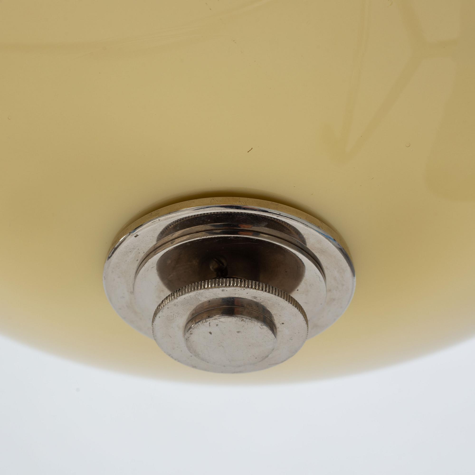 Erik Tidstrand, taklampa, modell "28973", Nordiska Kompaniet, 1930-tal.