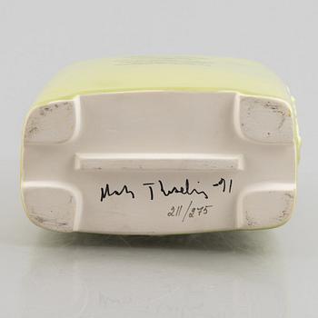 Mats Theselius, an 'Ekorr-djävulen/ Wiewiór Diabel' ceramic vase, Agador, Poland 1991, signed 211/275.