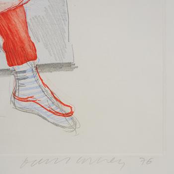 David Hockney, "Celia Observing".