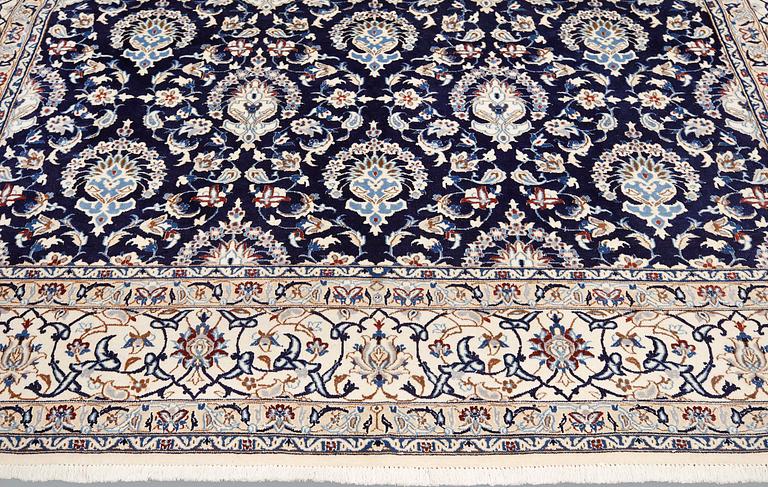 A carpet,  Nain Part Silk, sk 9 LAA, 352 X 250 cm.