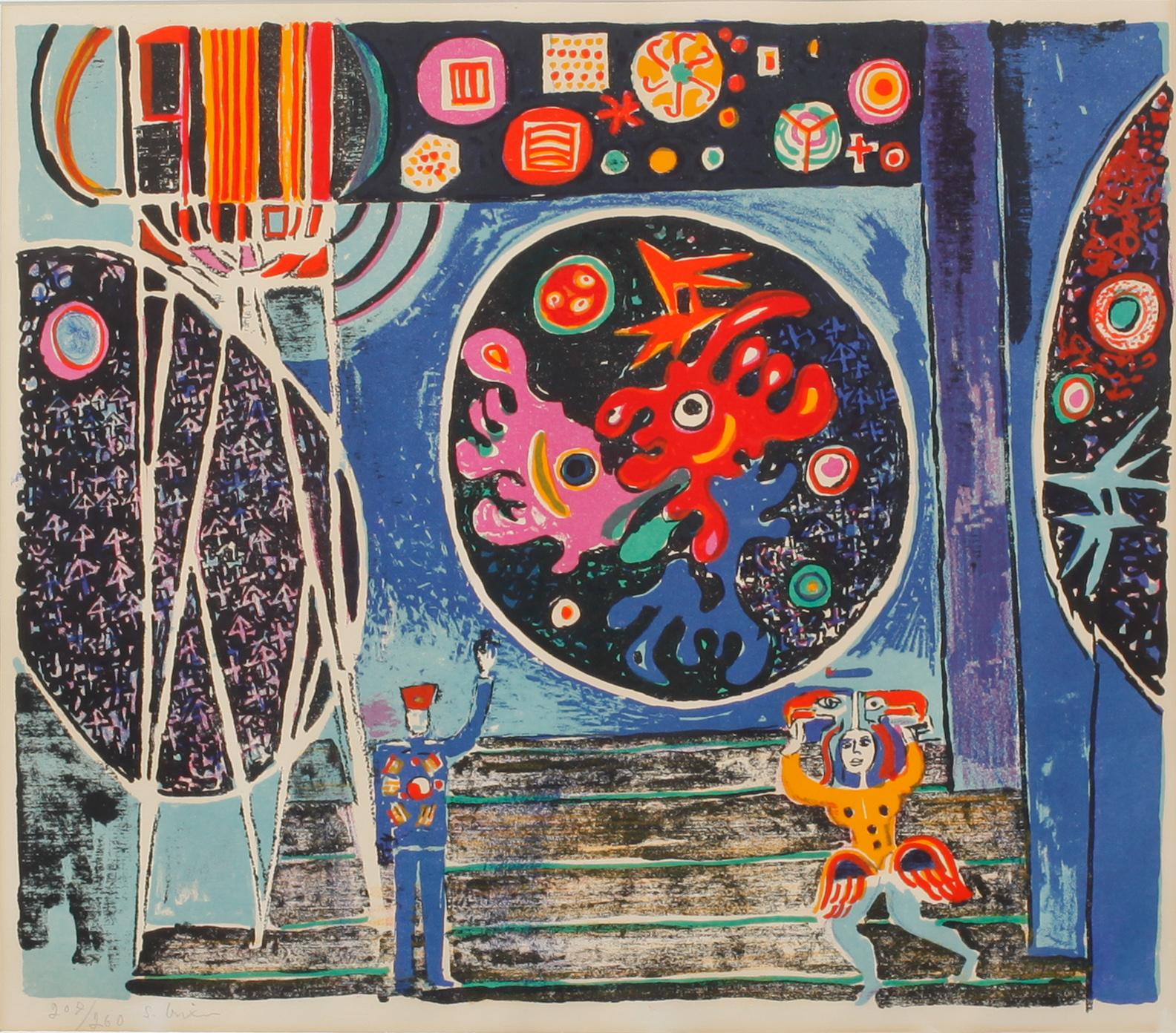 SVEN X:ET ERIXSON, färglitografi, signerad och numrerad 209/260.