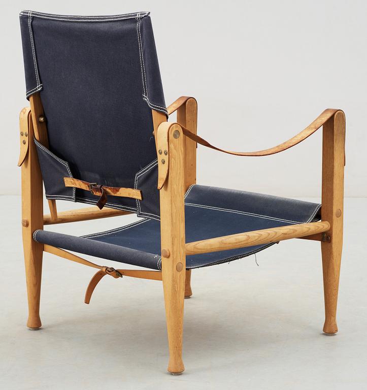 FÅTÖLJ, "Safari chair", Kaare Klint, Danmark.