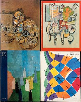 TIDSKRIFTER / BÖCKER, Derriere Le Miroir, 13 vol samt XXe Siècle, 4 st.