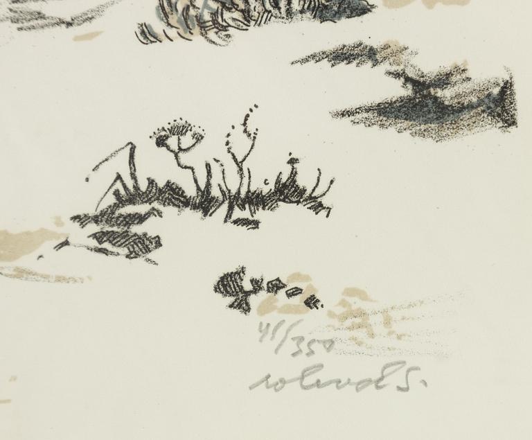 Roland Svensson, "Pelarvinter vid Svansbryggan".