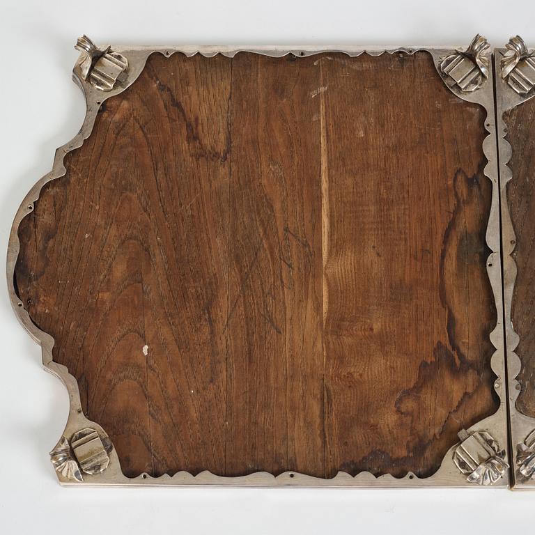 An 18th century plateau for dinner table.