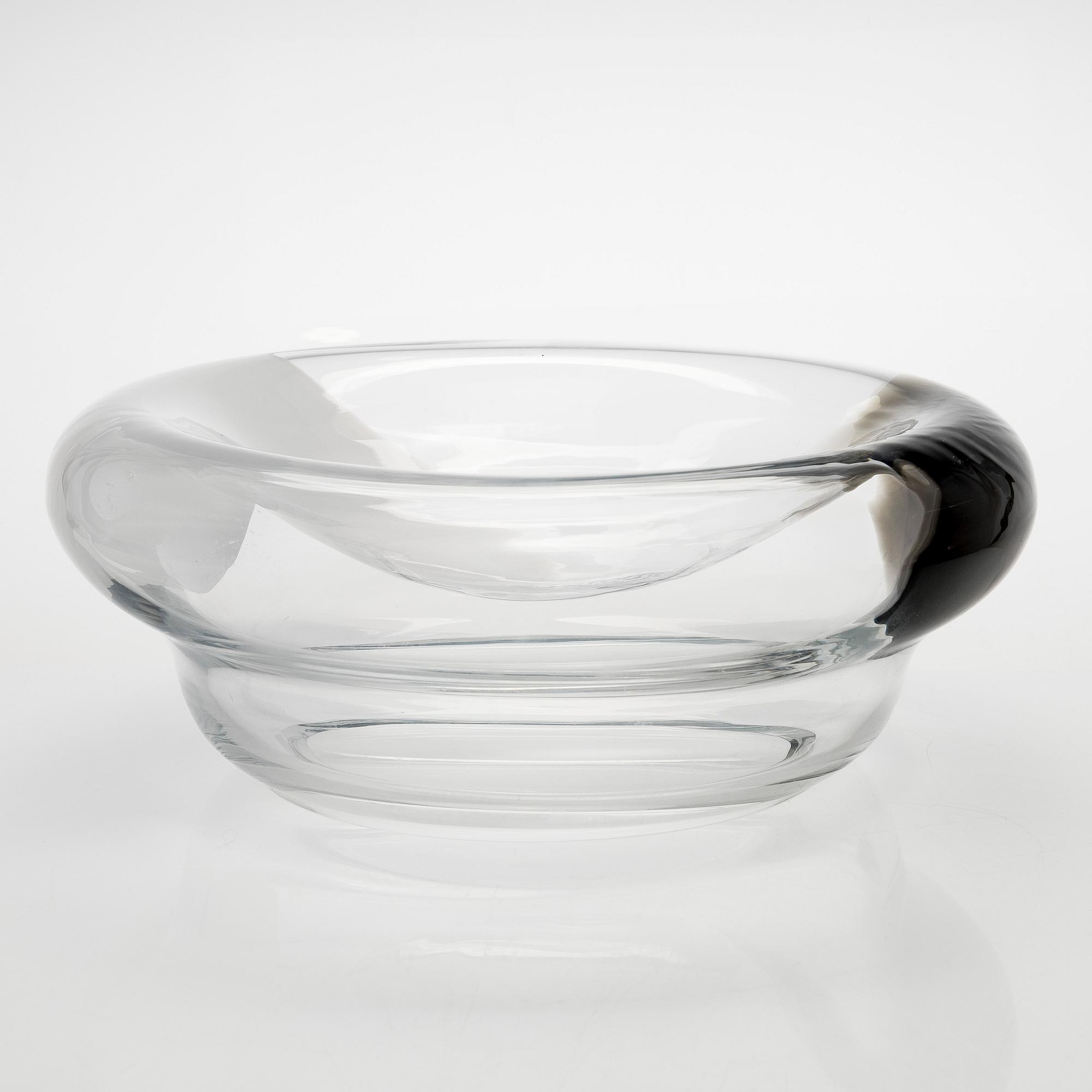 Tiina Nordström, an art glass signed Tiina Nordström, Iittala 1990.