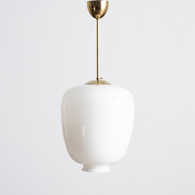 Harald Notini, a Swedish Modern ceiling lamp, 1940s.