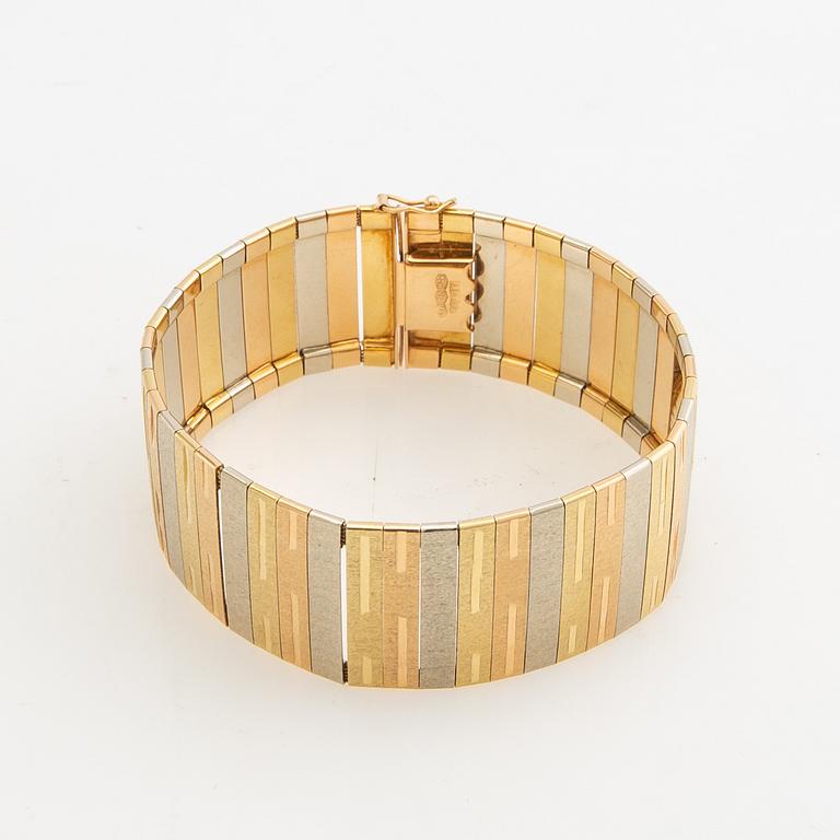 Bracelet, 18K gold, Austria.