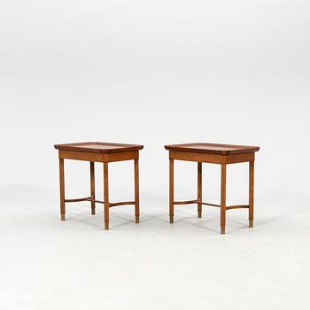 Side table 1 pair late 20th century.