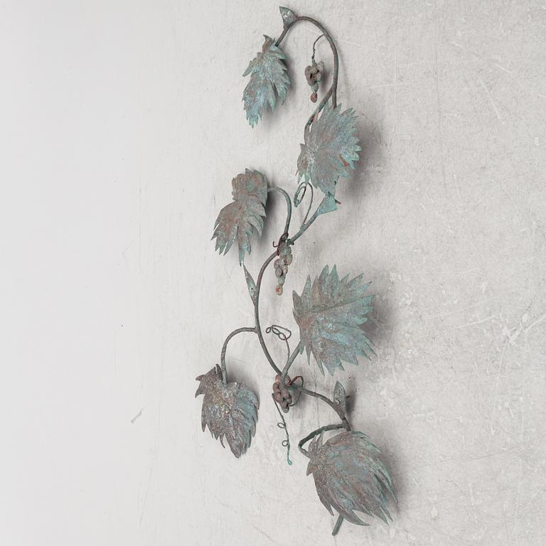 Väggdekorationer, 2 st, bland annat Ragnar Andersson.