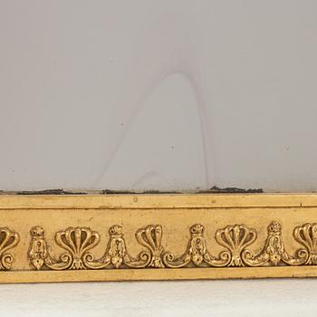 A Swedish Empire mirror attributed to J. Frisk (mirror manufacturer in Stockholm 1805-24).